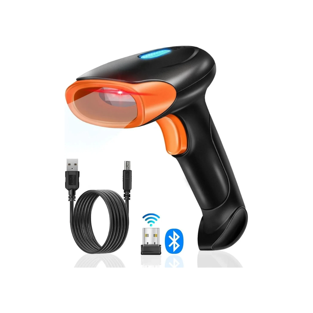 Greensky Bluetooth QR 2D Barcode Scanner Handheld USB Wireless 1D Bar Codes Imager U4 Camera