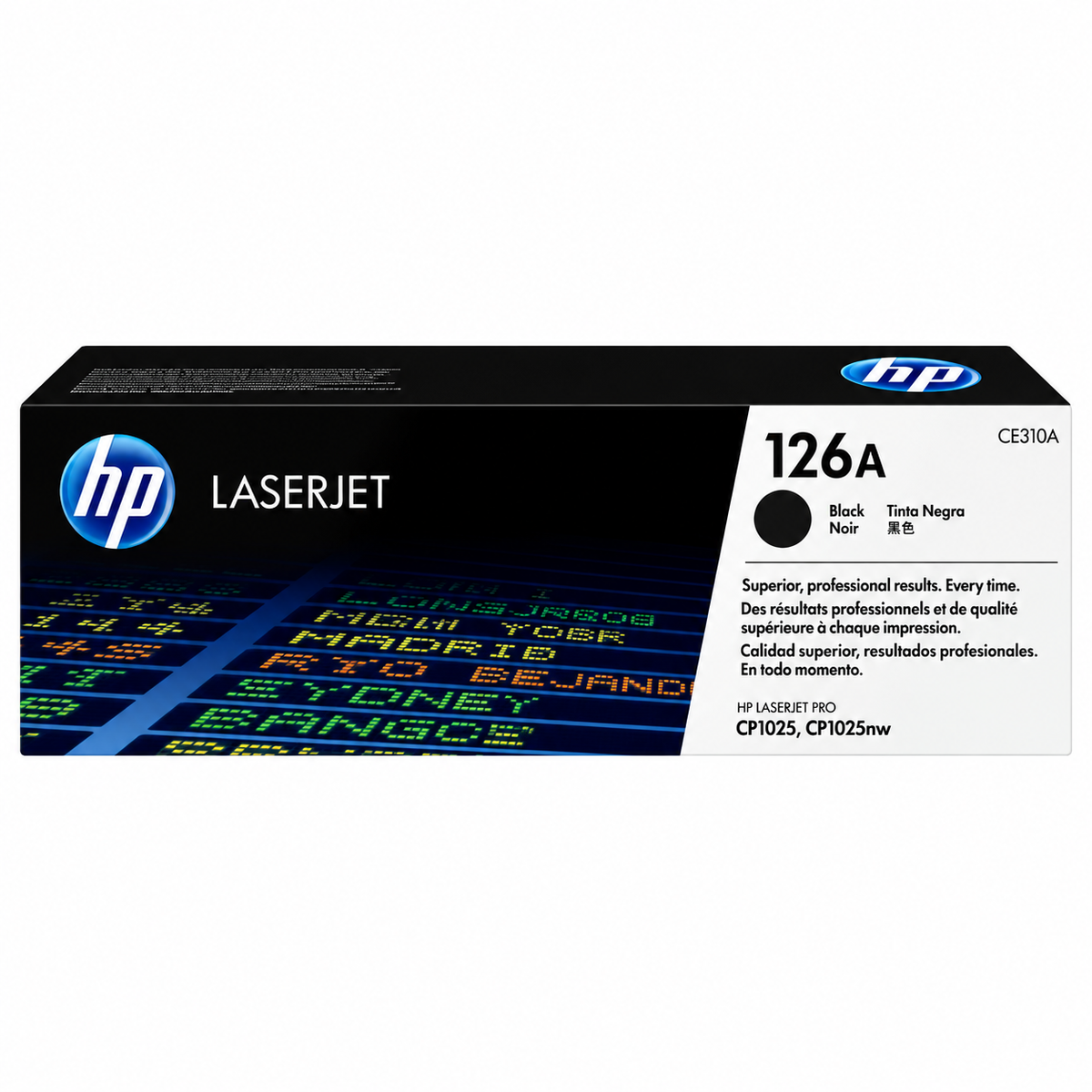 HP 126A Black Original LaserJet Toner Cartridge | CE310A
