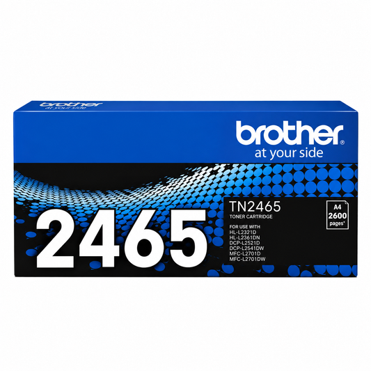 Brother TN2465 Toner Cartridge for Compatible Laser Printers | Black