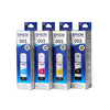 Epson 003 Genuine Ink Bottle Set – Black, Cyan, Magenta & Yellow | Original Epson EcoTank Ink | 4-Color Printer Ink Set