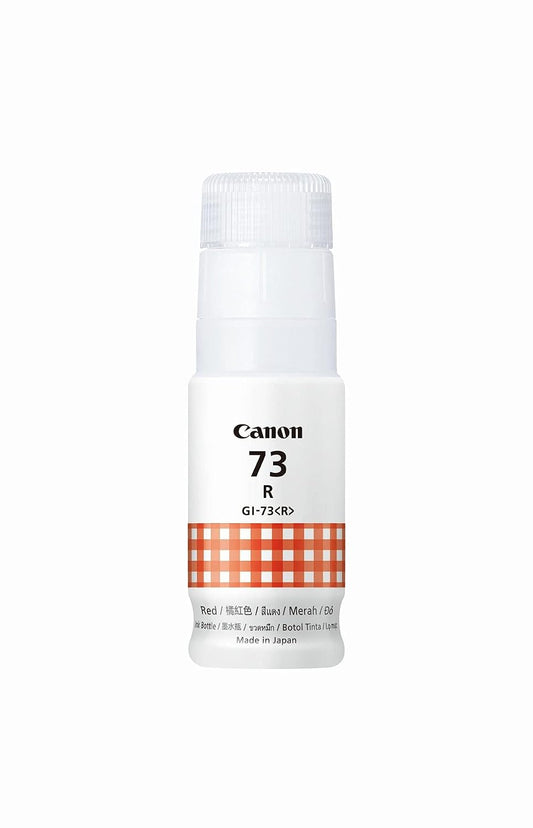 Canon GI-73 R Original Red Ink Bottle | Genuine Ink for Compatible PIXMA MegaTank Printers