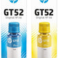 HP GT52 70ml Yellow Original Ink Bottle – High-Yield Dye-Based Ink for HP Ink Tank & Smart Tank Printers