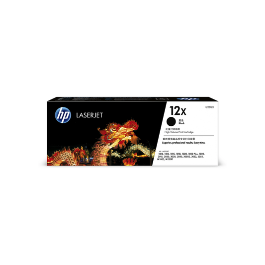HP 12X Black Ink Toner