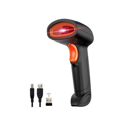 NEXSCAN Wireless Barcode Scanner Rechargeable