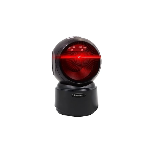 Shreyans 1D 2D QR Hands Free Desktop Barcode Scanner Table Top Plug Play Automatic Scan All Types Of Barcode Useful For Supermarkets Malls Warehouse Retail Visit The Shreyans Store