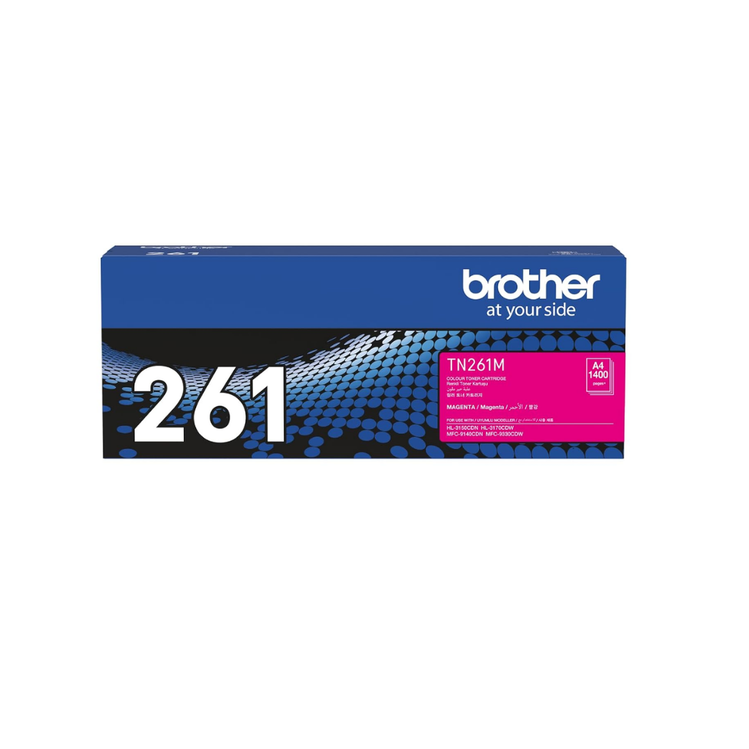 Brother TN-261 Magenta Toner Cartridge