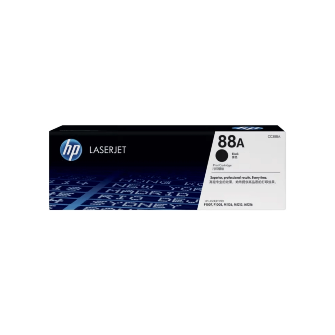 AMS Original HP 88A Black LaserJet Toner Cartridge CC388A