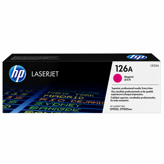 HP 126A Magenta LaserJet Toner Cartridge | CE313A | Original HP