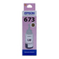 Epson 673 T6736 Light Magenta Ink Bottle 70ml – Original Ink for Compatible Epson EcoTank & Photo Printers
