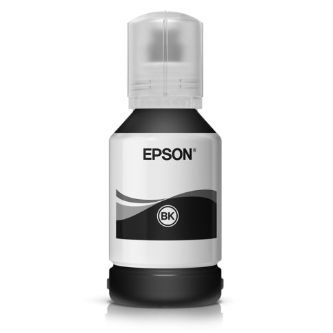 Epson T03Q Black Ink Bottle 120ml – Original Black Ink for Compatible Epson EcoTank Monochrome Printers | Up to 6000 Pages