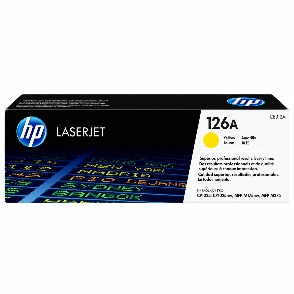 HP 126A Yellow Original LaserJet Toner Cartridge | CE312A