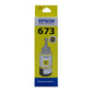 Epson 673 T6734 Yellow Ink Bottle 70ml – Original Yellow Ink for Compatible Epson EcoTank & Photo Printers