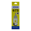 Epson 673 T6734 Yellow Ink Bottle 70ml – Original Yellow Ink for Compatible Epson EcoTank & Photo Printers