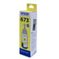 Epson 673 T6734 Yellow Ink Bottle 70ml – Original Yellow Ink for Compatible Epson EcoTank & Photo Printers